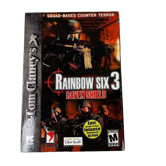Tom Clancys Rainbow Six 3 Raven Shield PC Game Rating M u 2003 - Picture 1 of 6